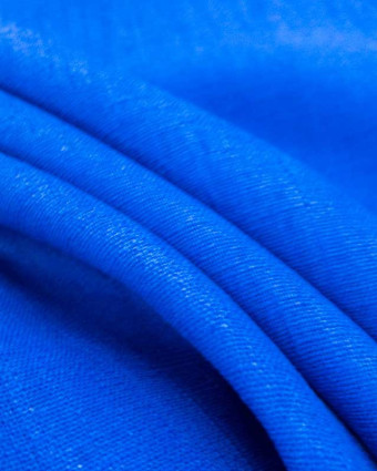 Lin Bleu royal - par 10cm  - Mercerine