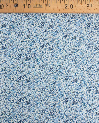 Coton Liberty Fabrics Katie and Millie C bleu - Mercerine