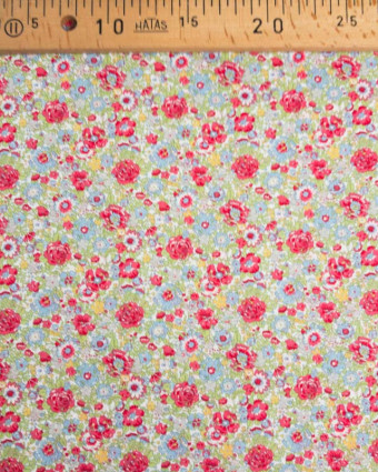 Liberty Fabrics Hederow A bleu mer - Mercerine