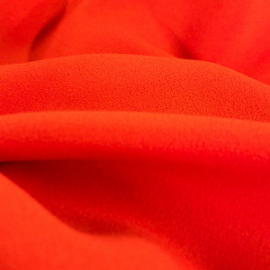 Crêpe jersey extensible orange -  Mercerine