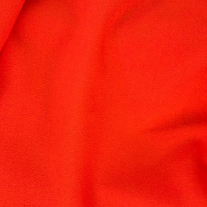 Crêpe jersey extensible orange -  Mercerine