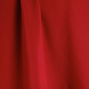  Tissu viscose rouge Joanne X10cm -  Mercerine