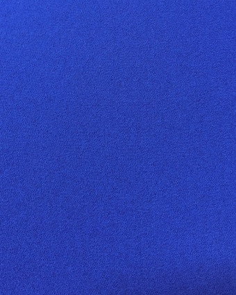 Crêpe bleu roi Clara x10cm -  Mercerine