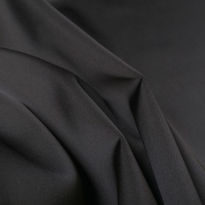 Tissu satin noir Ciara x10cm