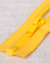Fermeture blouson jaune soleil - séparable