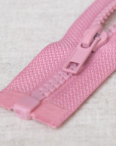Fermeture blouson vieux rose - séparable