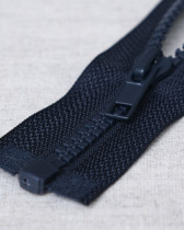 Fermeture blouson bleu foncé - séparable