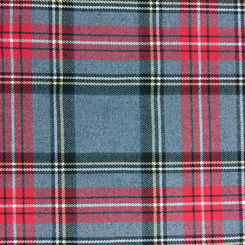 145cm de large 5 couleurs Tissu écossais prix au mètre 