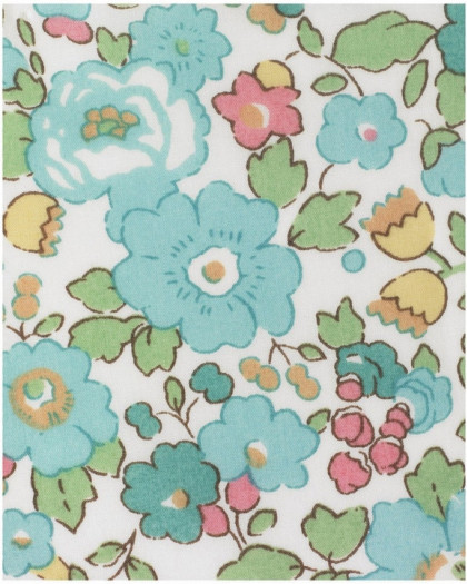 Tissu Liberty Fabrics Betsy bleu