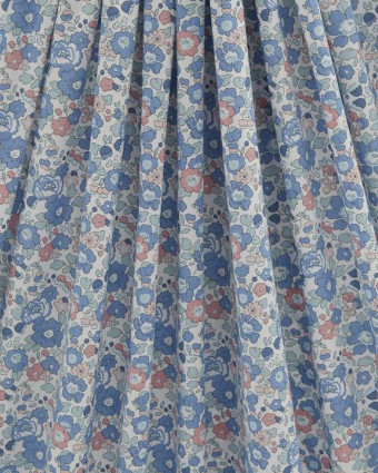 Tissu Liberty Fabrics Betsy bleu