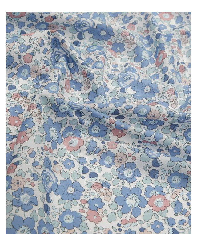 Tissu Liberty Fabrics Betsy bleu