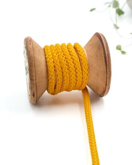 cordon-tricote-au-metre-cordon-rond-au-metre-lacet-au-metre-052-jaune-soleil 