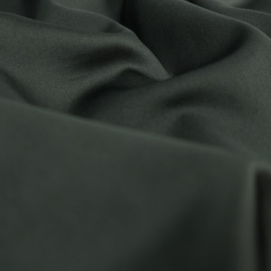 Tissu satin noir Lina - 10 cm