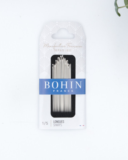 Aiguille longues 1/5  bohin  