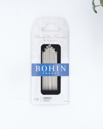 Aiguille longues 1/5  bohin  
