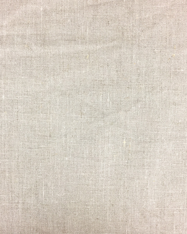 Toile de lin paillette d'argent