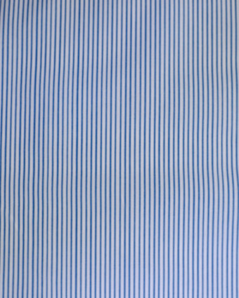Coton reflexo blanc/prusse oekotex - 10cm 