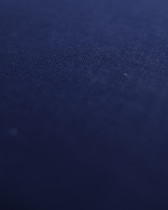 Tissu coton uni bleu navy oekotex ®  Henry - par 10cm