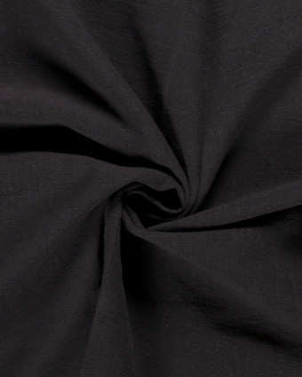 Lin lavé noir x10cm