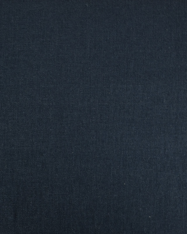 Rayonne lin mélange bleu marine - 10cm