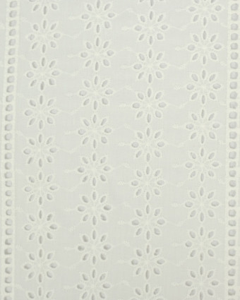 Broderie Anglaise English Diary ecru x10cm -  Mercerine