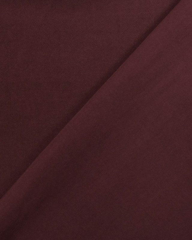 Tissu viscose chocolate doux Anja - Viscose unie - 1947012.FE.S