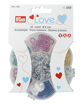 Assortiment - Boutons pression - Jersey - Prym - Mercerine