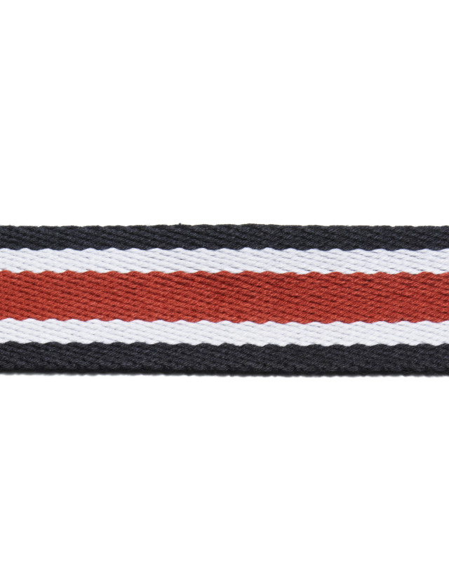 Sangle - Sac - Rayures bleu- blanc - Rouge - Prym - Mercerine