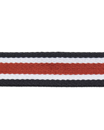 Sangle - Sac - Rayures bleu- blanc - Rouge - Prym - Mercerine