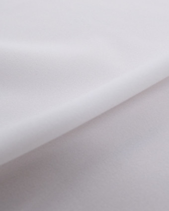 Crêpe léger Dolce blanc optique x10cm -  Mercerine
