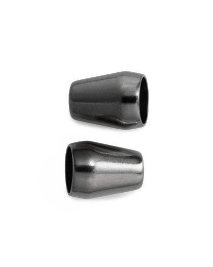 Embouts Coniques de Cordon - Noir brillant - Prym - Mercerine