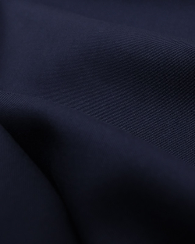 Viscose au mètre bleu marine - Mercerine