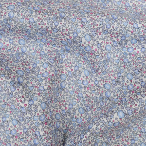 Liberty Fabrics Eloise bleu et rose  D -  Mercerine