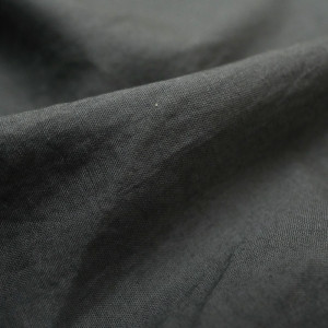 Tissu coton lavé gris