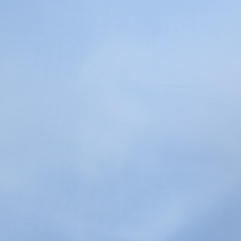 Tissu doublure bleu ciel mat fin - 10cm -  Mercerine