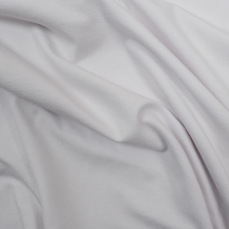 Jersey blanc optique Julia x10cm -  Mercerine