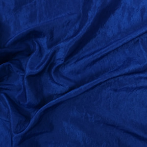 Tissu Bleu taffetas - 10cm