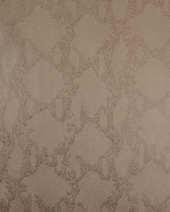 Tissu Simili Cuir Effet Suédine taupe x10cm -  Mercerine