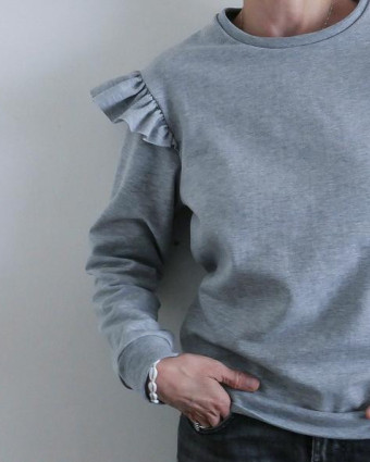 Patron sweat femme Jasmin|Ikatee| Mercerine