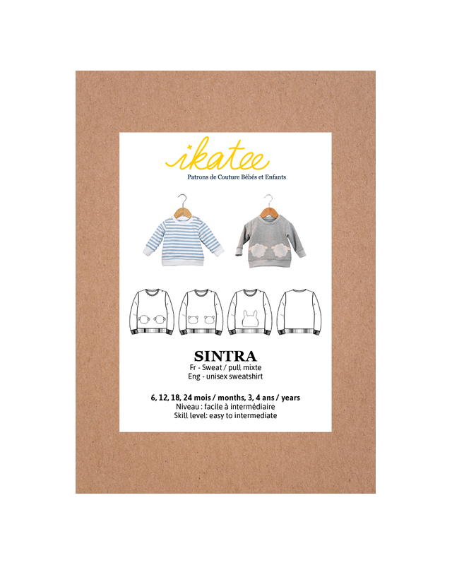 Ikatee|Patron sweat enfant|Sintra|Mercerine