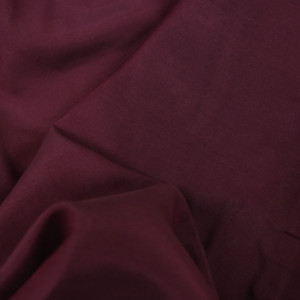 Tissu Soie coton prune - 10cm