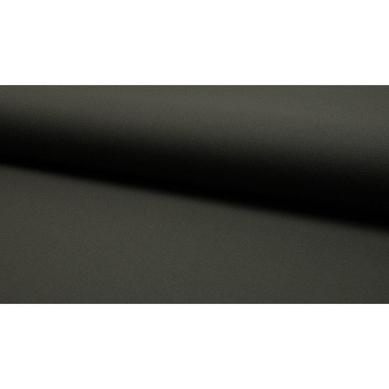 Tissu jersey Milano Lourd gris kaki x10cm -  Mercerine