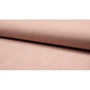 Suédine Sergée rose x10cm - Tissu au mètre - Mercerine