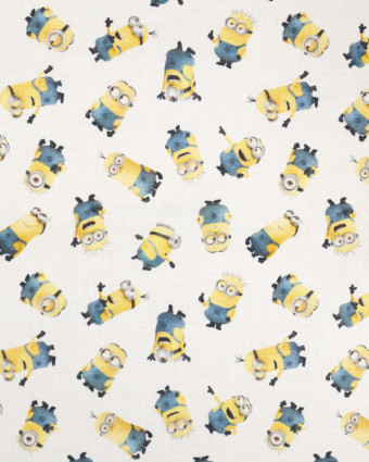 Coton Minions en balade - 10 Cm -  Mercerine