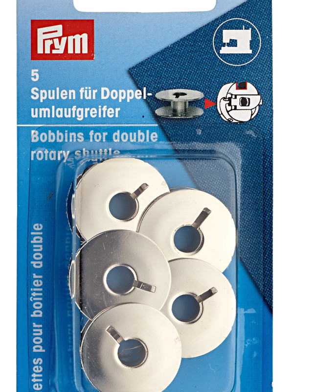 Bobines De Machine à Coudre Korbond - Lot De 6 Canettes Métalliques, Taille Universelle