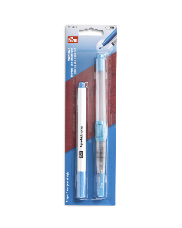 Crayon feutre marqueur bleu effaçable à l'eau Prym - Mistincelle