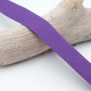 Sangle coton violet