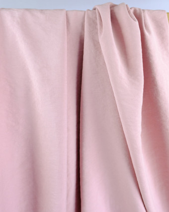 Viscose rose texturée x10cm