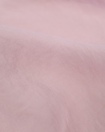 Viscose rose texturée x10cm