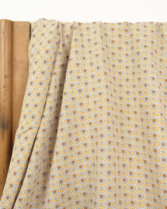 TissuViscose Thalie Gold  - par 10cm